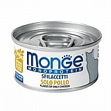 MONGE מונג 80 גרם מזון רטוב (מעדן) לחתול בטעם עוף MONGE מונג 80 גרם מזון רטוב (מעדן) לחתול בטעם עוף