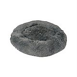 מיטה עגולה fluffy בצבע אפור 60 ס"מ מידה S מיטה עגולה fluffy בצבע אפור 60 ס"מ מידה S