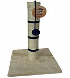 עמוד גירוד לחתול בסיס פרווה מרובע עמוד גירוד לחתול בסיס פרווה מרובע