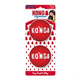 Kong קונג 2 יחידות כדור סיגניצ'ור לכלב L Kong קונג 2 יחידות כדור סיגניצ'ור לכלב L