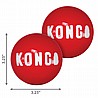 Kong קונג 2 יחידות כדור סיגניצ'ור לכלב L