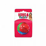 Kong קונג - טוויז כדור צבעוני לכלב L Kong קונג - טוויז כדור צבעוני לכלב L