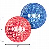 Kong קונג 2 יחידות כדור גאודז צבעוני לכלב