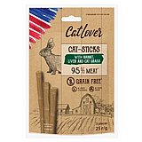 Cat Lover קט לאבר 25 גרם חטיף סטיקים לחתול בטעם ארנב כבד ועשב Cat Lover קט לאבר 25 גרם חטיף סטיקים לחתול בטעם ארנב כבד ועשב