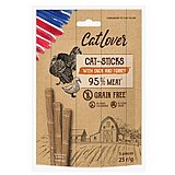 Cat Lover קט לאבר 25 גרם חטיף סטיקים לחתול בטעם ברווז והודו Cat Lover קט לאבר 25 גרם חטיף סטיקים לחתול בטעם ברווז והודו