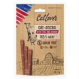 Cat Lover קט לאבר 25 גרם חטיף סטיקים לחתול בטעם עגל ועוף Cat Lover קט לאבר 25 גרם חטיף סטיקים לחתול בטעם עגל ועוף