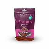 FOODIES פודיס 100 גרם חטיף לכלב פילה כבש FOODIES פודיס 100 גרם חטיף לכלב פילה כבש