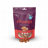 FOODIES פודיס 100 גרם חטיף לכלב נגיסי סלמון FOODIES פודיס 100 גרם חטיף לכלב נגיסי סלמון