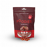 FOODIES פודיס 100 גרם חטיף לכלב נגיסי בקר FOODIES פודיס 100 גרם חטיף לכלב נגיסי בקר