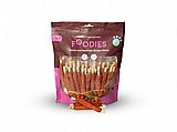 FOODIES פודיס 1000 גרם חטיף לכלב מקלות לעיסה כבש ועור בקר FOODIES פודיס 1000 גרם חטיף לכלב מקלות לעיסה כבש ועור בקר