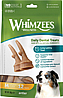 Whimzees ווימסיס 360 גרם חטיף דנטלי לכלבים בצורת קרן M
