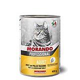 Morando מורנדו 400 גרם מזון רטוב (שימור) לחתול בטעם עוף והודו Morando מורנדו 400 גרם מזון רטוב (שימור) לחתול בטעם עוף והודו