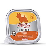 Unico יוניקו 150 גרם מזון רטוב (מעדן) לכלב בטעם הודו Unico יוניקו 150 גרם מזון רטוב (מעדן) לכלב בטעם הודו
