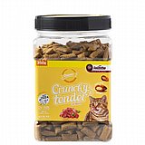 Crunchy & Tender קראנצ'י אנד טנדר 350 גרם חטיף כריות מופחת דגנים לחתול בטעם עוף Crunchy & Tender קראנצ'י אנד טנדר 350 גרם חטיף כריות מופחת דגנים לחתול בטעם עוף