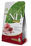 N&D אן די 1.5 ק"ג מזון יבש ללא דגנים לחתולים גורים בטעם עוף ורימונים N&D אן די 1.5 ק"ג מזון יבש ללא דגנים לחתולים גורים בטעם עוף ורימונים