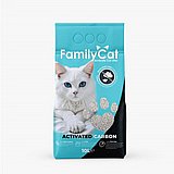 Family cat פמילי קט 10 ק"ג חול מתגבש לחתולים (פחם פעיל) Family cat פמילי קט 10 ק"ג חול מתגבש לחתולים (פחם פעיל)