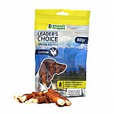 Leader’s Choice לידר צ'ויס 80 גרם חטיף לכלב מקלוני עוף עטופים Leader’s Choice לידר צ'ויס 80 גרם חטיף לכלב מקלוני עוף עטופים