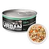 אורבן צ'ויס פילה עוף ומרק 70 גר' אורבן צ'ויס פילה עוף ומרק 70 גר'