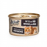 La Cat לה קט 85 גרם מזון רטוב (מעדן) לחתולים בטעם מוס ברווז La Cat לה קט 85 גרם מזון רטוב (מעדן) לחתולים בטעם מוס ברווז