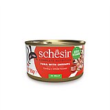 schesir סשאזיר 85 גרם מזון רטוב (מעדן) לחתולים בטעם טונה עם חסילונים בג'לי schesir סשאזיר 85 גרם מזון רטוב (מעדן) לחתולים בטעם טונה עם חסילונים בג'לי