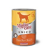Unico יוניקו 400 גרם מזון רטוב (שימור) לכלב בטעם הודו Unico יוניקו 400 גרם מזון רטוב (שימור) לכלב בטעם הודו