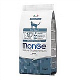 MONGE מונג 1.5 ק"ג מזון יבש לחתולים מסורסים/מעוקרים בטעם פורל (סטרלייז) MONGE מונג 1.5 ק"ג מזון יבש לחתולים מסורסים/מעוקרים בטעם פורל (סטרלייז)