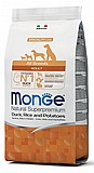 MONGE מונג 2.5 ק"ג מזון יבש לכלבים בוגרים בטעם ברווז אורז ותפו"א (אדולט) MONGE מונג 2.5 ק"ג מזון יבש לכלבים בוגרים בטעם ברווז אורז ותפו"א (אדולט)