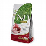N&D אן די 5 ק"ג מזון יבש ללא דגנים לחתולים מסורסים בטעם עוף ורימונים (ניוטרד) N&D אן די 5 ק"ג מזון יבש ללא דגנים לחתולים מסורסים בטעם עוף ורימונים (ניוטרד)