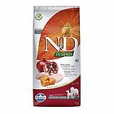 N&D אן די 12 ק"ג מזון יבש ללא דגנים לכלבים בוגרים בטעם עוף ודלעת N&D אן די 12 ק"ג מזון יבש ללא דגנים לכלבים בוגרים בטעם עוף ודלעת