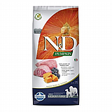 Natural & Delicious נאטורל אנד דלישס 12 ק"ג מזון יבש ללא דגנים לכלבים בוגרים בטעם כבש ואוכמניות (N&D) Natural & Delicious נאטורל אנד דלישס 12 ק"ג מזון יבש ללא דגנים לכלבים בוגרים בטעם כבש ואוכמניות (N&D)