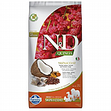 N&D אן די 7 ק"ג מזון יבש ללא דגנים לכלבים בוגרים הרינג וקינואה N&D אן די 7 ק"ג מזון יבש ללא דגנים לכלבים בוגרים הרינג וקינואה