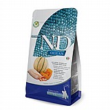 N&D אן די 5 ק"ג מזון יבש ללא דגנים לחתולים גורים בטעם קוד דלעת מלון N&D אן די 5 ק"ג מזון יבש ללא דגנים לחתולים גורים בטעם קוד דלעת מלון
