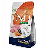 N&D אן די 5 ק"ג מזון יבש ללא דגנים לחתולים מסורסים בטעם כבש ואוכמניות (ניוטרד) N&D אן די 5 ק"ג מזון יבש ללא דגנים לחתולים מסורסים בטעם כבש ואוכמניות (ניוטרד)