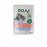 OASY אואסי 85 גרם מזון רטוב (פאוץ') לחתולים בוגרים בטעם סלמון OASY אואסי 85 גרם מזון רטוב (פאוץ') לחתולים בוגרים בטעם סלמון