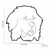תג שם NEWFOUNDLAND-MF17