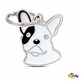תג שם FRENCH BULLDOG WHITE-MF24 תג שם FRENCH BULLDOG WHITE-MF24