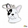 תג שם FRENCH BULLDOG WHITE-MF24