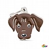 תג שם LABRADOR BROWN-MF31
