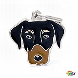 תג שם DOBERMANN-MF48 תג שם DOBERMANN-MF48
