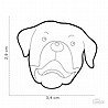 תג שם ROTTWEILER-MF52