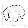 תג שם WEIMARANER-MF62
