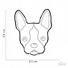 תג שם BOSTON TERRIER-MF70