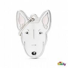 �� �� BULL TERRIRR WHITE-MF21N