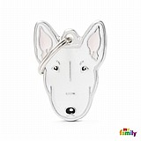 תג שם BULL TERRIRR WHITE-MF21N תג שם BULL TERRIRR WHITE-MF21N