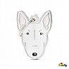 תג שם BULL TERRIRR WHITE-MF21N