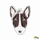 תג שם BULL TERRIER BROWN-MF21N תג שם BULL TERRIER BROWN-MF21N
