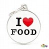 תג שם צארמס I LOVE FOOD-CH17