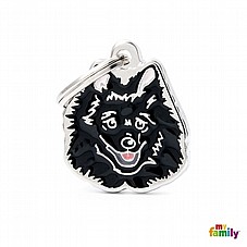 �� �� ITALIAN SPITZ BLACK-MF29N