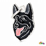 GERMAN SHEPHERD BLACK -MF14N