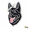 GERMAN SHEPHERD BLACK -MF14N